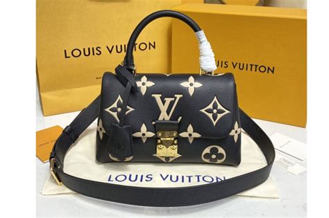 lv madeleine bb|louis vuitton black monogram empreinte.